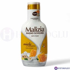 تصویر شامپو بدن مالیزیا مدل عسل و زنجبیل حجم 1000 میل MALIZIA BAGNO SCHIUMA MIELE E ZENZERO