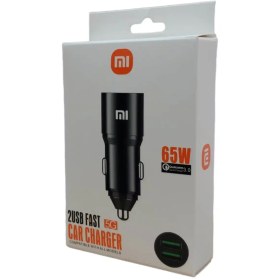 تصویر شارژر فندکی فست شارژ شیائومی Xiaomi fast charging lighter charger