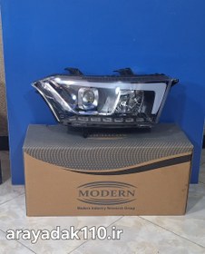 تصویر چراغ جلو دنا پلاس 