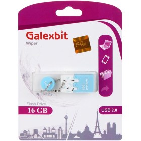 تصویر فلش مموری گلکسبیت مدل Wiper ظرفیت 16 گیگابایت Galexbit Wiper 16GB USB 2.0 Flash Memory