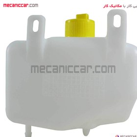 تصویر مخزن (منبع) انبساط (اب اضافه) طرح پیچی پراید هیوا Expansion tank