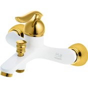 تصویر شیر حمام اسناپل مدل رهام Snapple Roham bath tap