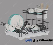 تصویر آبچکان کنار سینکی مدل پاتریس پلاتین کد 2211 