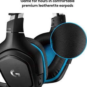 تصویر هدفون مخصوص بازی لاجیتک مدل G431 ا Logitech G431 7.1 Surround Sound Gaming Headset Logitech G431 7.1 Surround Sound Gaming Headset