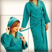 تصویر حوله تن پوش گلبافت مدل سارینا سایز ۱۲۵ سانتی متر 