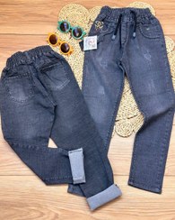 تصویر شلوار جین اسپرت 