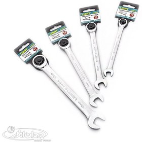 تصویر آچار تکی یکسر رینگ جغجغه ای لایت ژاپن مدل GRM (انواع سایز) - سایز Light Combination Wrench GRM-14 GRM-17 GRM-18 GRM-27 GRM-30 GRM-32