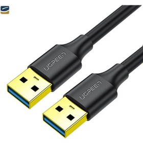 تصویر کابل تبدیل USB به USB یوگرین مدل US128-90576 طول 3 متر UGREEN US128-90576 USB Link Cable 2m