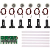 تصویر ماژول بخار سرد ۶ تایی ورودی Type-C به همراه متعلقات 