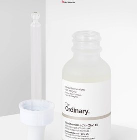 تصویر سرم پوست اوردینری (Ordinary) مدل یک درصد Niacinamide ده درصد + Zinc حجم 30 میلی لیتر ضد چروک و ضد افتادگی Niacinamide 10% + Zinc 1% 30 میلی لیتر اوردینری مناسب برای انواع پوست