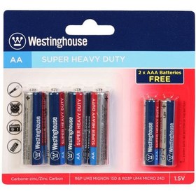 تصویر باتری قلمی و نیم قلمی وستینگ هاوس WestingHouse Super Heavy Duty 