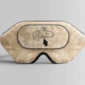 تصویر طرح به عقب نگاه نکن برای چشم بند خواب کورال Don't Look Back Design for Coral442 Sleep Mask