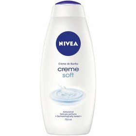 تصویر شامپو بدن نیوا مدل Creme Soft حجم 750 میل NIVEA Nivea Creme Soft Shower Gel-750ml