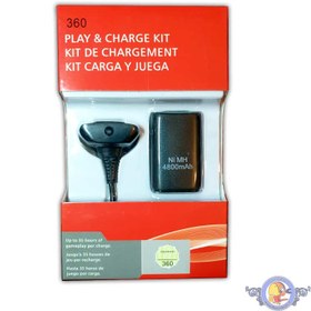 تصویر پک باتری و شارژر ایکس باکس ۳۶۰ مدل X_PLUS 