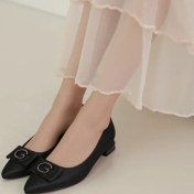 تصویر کفش مجلسی زنانه مدل 10 جوکر سایز ۳۸ تا ۴۱ رنگ سیاه 