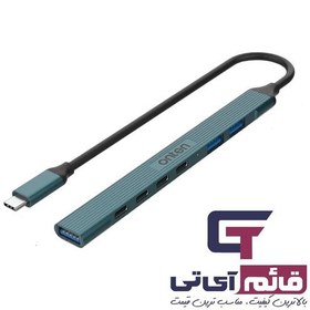 تصویر هاب تایپ سی اونتن مدل Hub Onten 7Port Type-C UC 972C 