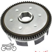 تصویر دیسک با دنده مقابل موتور سیکلت هندا 200 