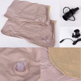 تصویر تشک بادی خودرو ایساتیس مخصوص خودروهای شاسی بلند ( یا کراس آور )( تشک صندلی عقب ماشین)( ارسال رایگان) 