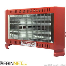 تصویر بخاری 5 شعله فن دار آراسته مدل2200 ا Arasteh heater Arasteh heater