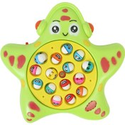 تصویر اسباب بازی ماهیگیری موزیکال طرح ستاره ۱۵ تایی 