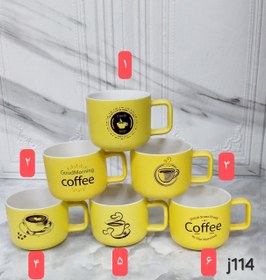 تصویر لیوان سرامیکی پالتی - ۵ 