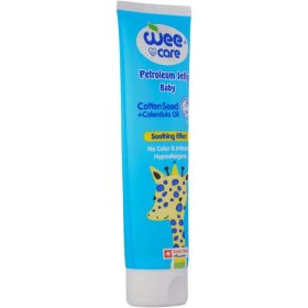 تصویر وازلین ژله ای کودک حاوی روغن پنبه دانه 100 میل وی کر Wee Care Cotton Seed Oil Baby Petroleum Jelly 100ml