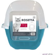 تصویر توالت مسقف گربه بیضی مدل rosetta برند ام پتس M-PETS 