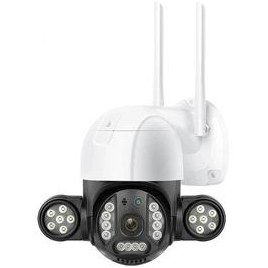 تصویر دوربین مینی اسپید دام سیم کارتی v380 مدل P30 V380 p30 4g Sim Card IP Camera Outdoor Ptz CCTV