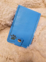 تصویر جارکارتی چرم طرح گربه 