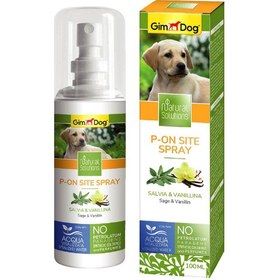 تصویر اسپری تعلیم ادرار گیاهی سگ جیم داگ 100 میلی گرم GimDog P-On Site Spray 100ml