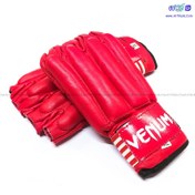 تصویر دستکش ورزشی چرمی کونگ‌فو نیم‌انگشتی ونوم 