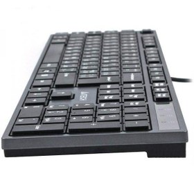 تصویر کیبورد با سیم ای فور تک مدل KD-300 ا KD-300 Wired Keyboard KD-300 Wired Keyboard