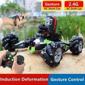 تصویر ماشین کنترلی تیر اسفنجی پرتابی لاستیک کپسولی دو ریموت شارژی UNIVERSE CHARIOT RC CAR TOY