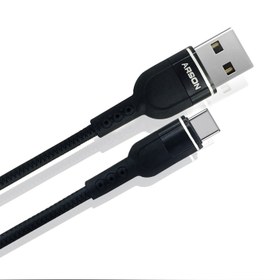 تصویر کابل شارژ USB به USB-C آرسون مدل AN-A3 طول 1متر 