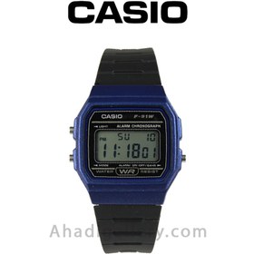 تصویر ساعت مردانه و رنانه کاسیو (Casio) اصل|مدل F-91WM-2ADF Casio Watches Model F-91WM-2ADF