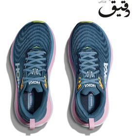 تصویر کفش کتونی ورزشی هوکا Hoka Gaviota 5 آبی طرحدار سایز 2/3 42 Hoka Gaviota 5