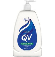 تصویر شوینده پوست خشک و آسیب دیده کیو وی 500گرم ایگو EGO GENTLE WASH DRY SKIN