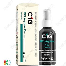 تصویر كرم لایه بردار 20 میلی لیتر ملاكوین 4 درصد سیوانجی Melaquine 4% Cream C1G 20 ml