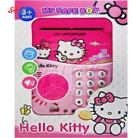 تصویر اسباب بازی قلک رمزدار طرح کیتی MY SAFE BOX HELLO KITTY 