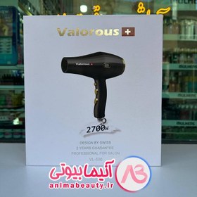 تصویر سشوار فوق حرفه ای سالنی 2700 وات مدل 506 ولروس سشوار مشکی