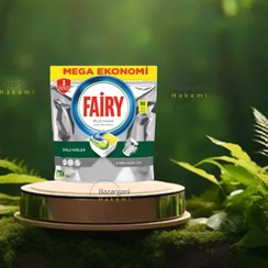 تصویر قرص ماشین ظرفشویی فیری مدل پلاتینیوم بسته 96 عددی Fairy Platinum Original DishWasher 96 Tablets