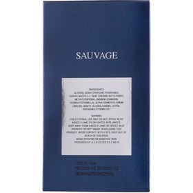 تصویر ادو پرفیوم مردانه مدل Sauvage حجم 100 میلی لیتر جاسپر Jasper Sauvage Eau De Parfum For Man 100 ml