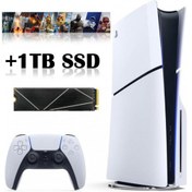 تصویر پلی استیشن 5 اسلیم با درایو 2 ترابایت به همراه بازی - Playstation 5 Slim With Drive 2TB With Games 