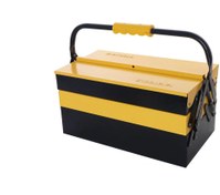 تصویر جعبه ابزار فلزی اتوماتیک وایا تولز 40 سانت سه طبقه 403 Via Tools automatic metal tool box 40 cm three tiers 403