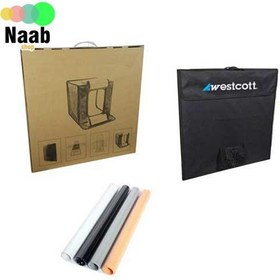 تصویر لایت باکس(خیمه عکاسی)وسکات Light tent Westcott 50x50cm 