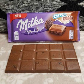 تصویر شکلات میلکا اکسترا کاکائو 100 گرمی MILKA EXTRA COCOA 100GR