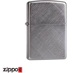 تصویر فندک اورجینال بنزینی زیپو مدل Zippo DIAGONAL WEAVE Zippo DIAGONAL WEAVE