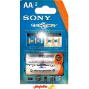 تصویر باتری قلمی شارژی سونی مدل NH-AA HR15/51 ظرفیت 4600 میلی آمپر ساعت بسته 2 عددی 