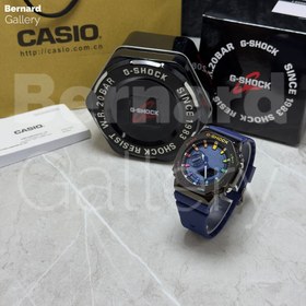 تصویر ساعت مچی اسپرت جیشاک کاسیو G-Shock Casio GM2100 ، ساعت جهانی ، های کپی مسترکوالیتی کد 2072 