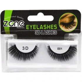 تصویر مژه تری دی مدل 001 زد وان Zone 3D False Lash 001